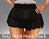 Sexy Skirt-Stock Black