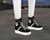 Platform Kicks Black Wol
