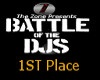 DJ BATTLE 1ST PLACE