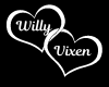 Willy -Vixen Wall Sign