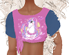 kids unicorn top