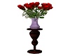 roses on stand