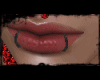Black lip Piercing