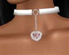 Pink Heart Choker