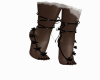 Black Silver Feet