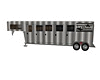 Horse and cattle trailer