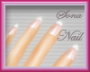 Gloss nail french