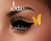 Butterfly Eyeliner-Gold