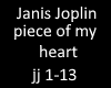 janis jop piece heart