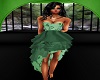 Ruffle Green Dress 1