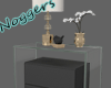 Bedside Table Black