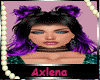 AXL Blk & Purple Aurelie