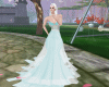 Light Blue Wedding Dress