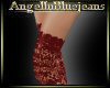 [AIB]Lace Stocking Red