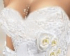 Wedding Gown with Flower