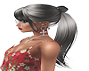 LD-Long Ponytail Grey