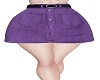 MY Purple Denim Skirt