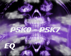 EQ Purple Skull Dome DJ