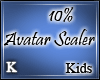 Kids 10% Scaler |K