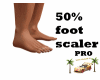 .(IH) 50% FOOT SCALER