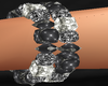 Bracelets Glass & Onyx 