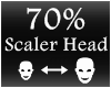 SCALER HEAD 70%