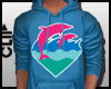 C) Pink Dolphin Hoodie