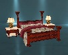 Traditional Mahogany Bed