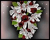 Red & White Wed, Bouquet