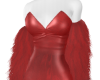 Red Fuzzy Dress