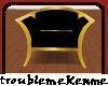 Black and Gold Chair V1