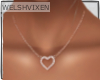 WV: Dawna Heart Necklace