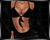 $AllBlack Leather Dress