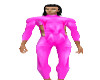 pink pvc body suit