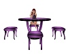 Lavender Table & Chair