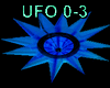 UFO DJ Lights blue