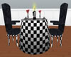~H~Checkered table