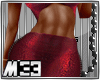 [M33]sexy club skirt\red