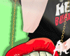P| Red Lips Bag