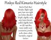Pinkys Red Kimario Hair