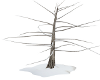 Winter Tree Animated Kis