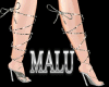 MxU-silver high heels
