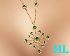 ML Gold Emerald Star