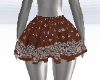 Poplin Brown Skirt