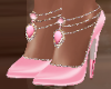 pink jewel heels