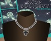 Iced out cross chain | F