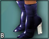 Purple Short Boots