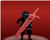 Red Uchiha sword