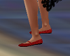 Crimson REd Ballet Shoes