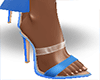 sassy blue sandals